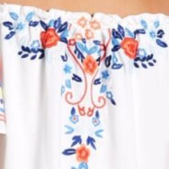 Parker Ariel Bright Embroidered Top - Picture 5 of 5